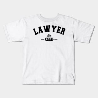 Lawyer - Lawyer Est. 2021 Kids T-Shirt